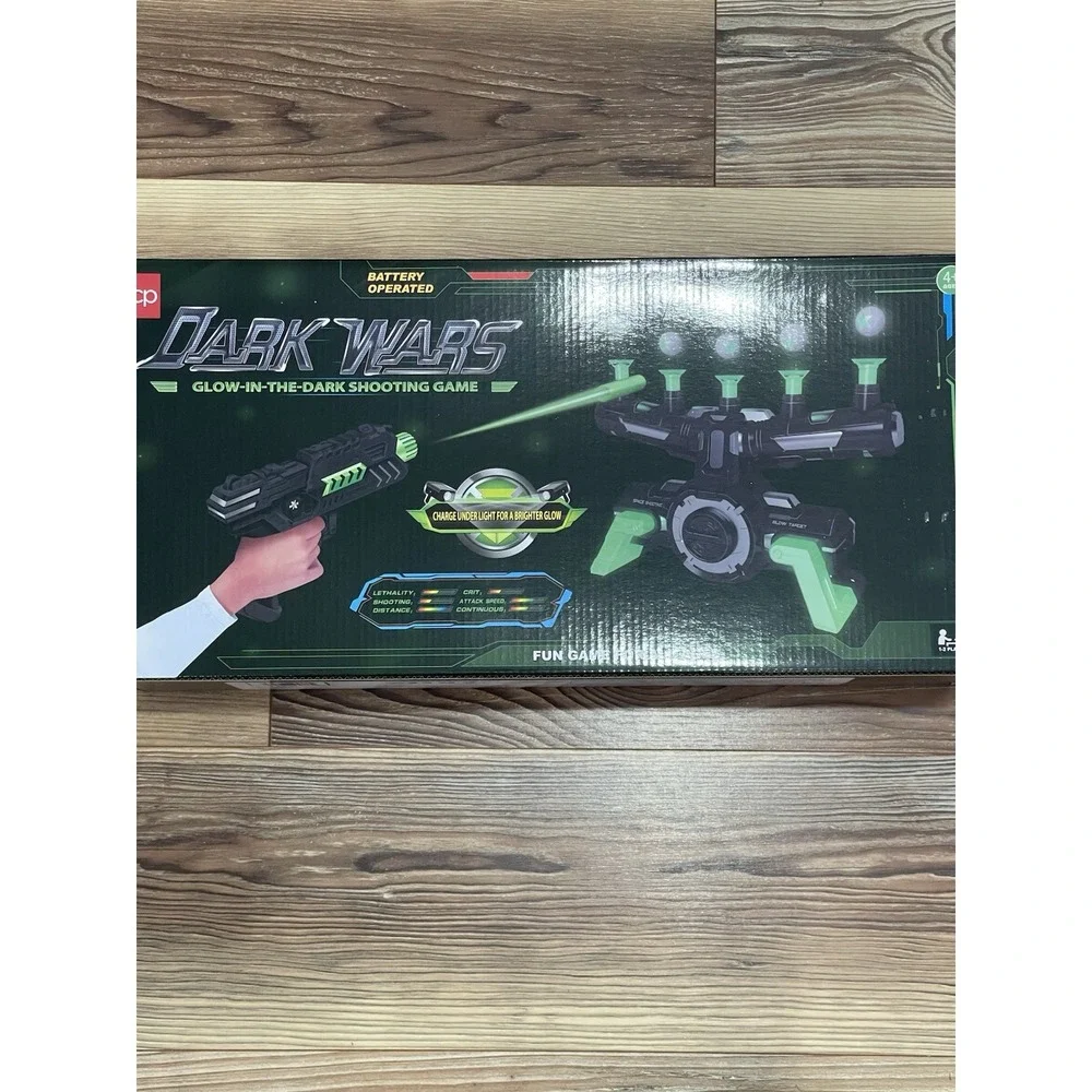 Best Choice Products Dark Wars Glow In Dark Shooting Floating Foam Balls SKY5468